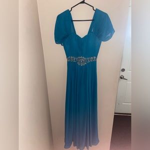 Rhinestone waist dress